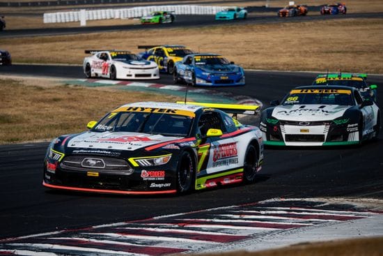 Jackson Rice wins first race of 2023 TA2 Muscle Car Series
